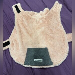 Eddie Bauer Gray and Pink Pet Vest